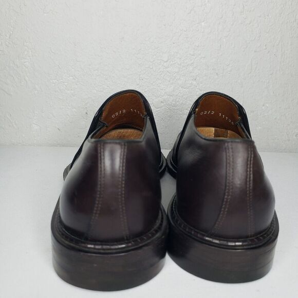 A. Testoni Slip on Loafers Casual Brown Leather Shoes UK 7 US 8 Made In ITALY main image 9